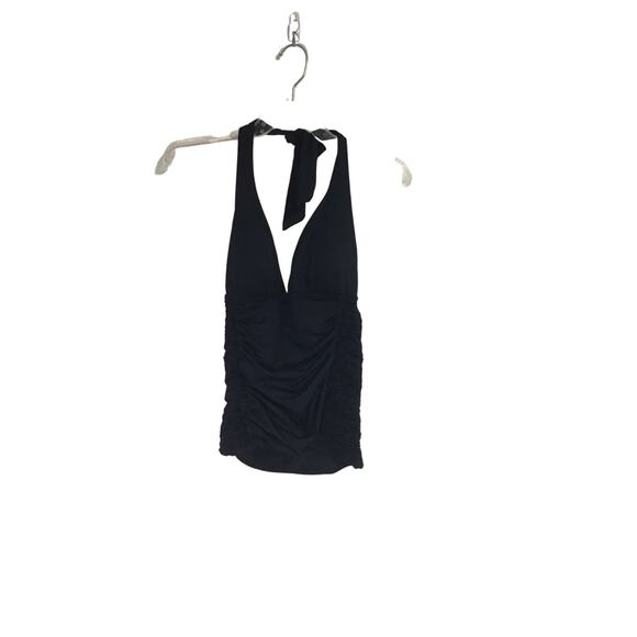 Donna Karan Black‎ Swim Top Women's Small - Picture 1 of 4